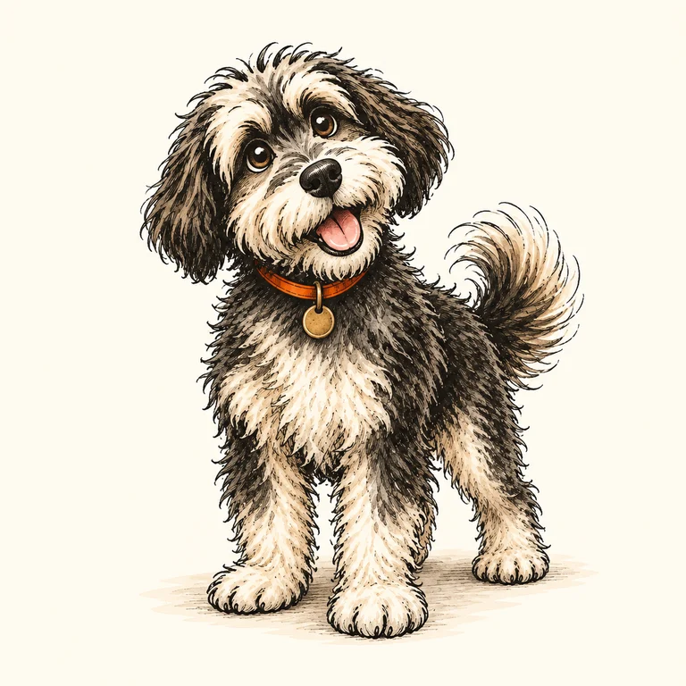 UDO, the scruffy dog guide: curious