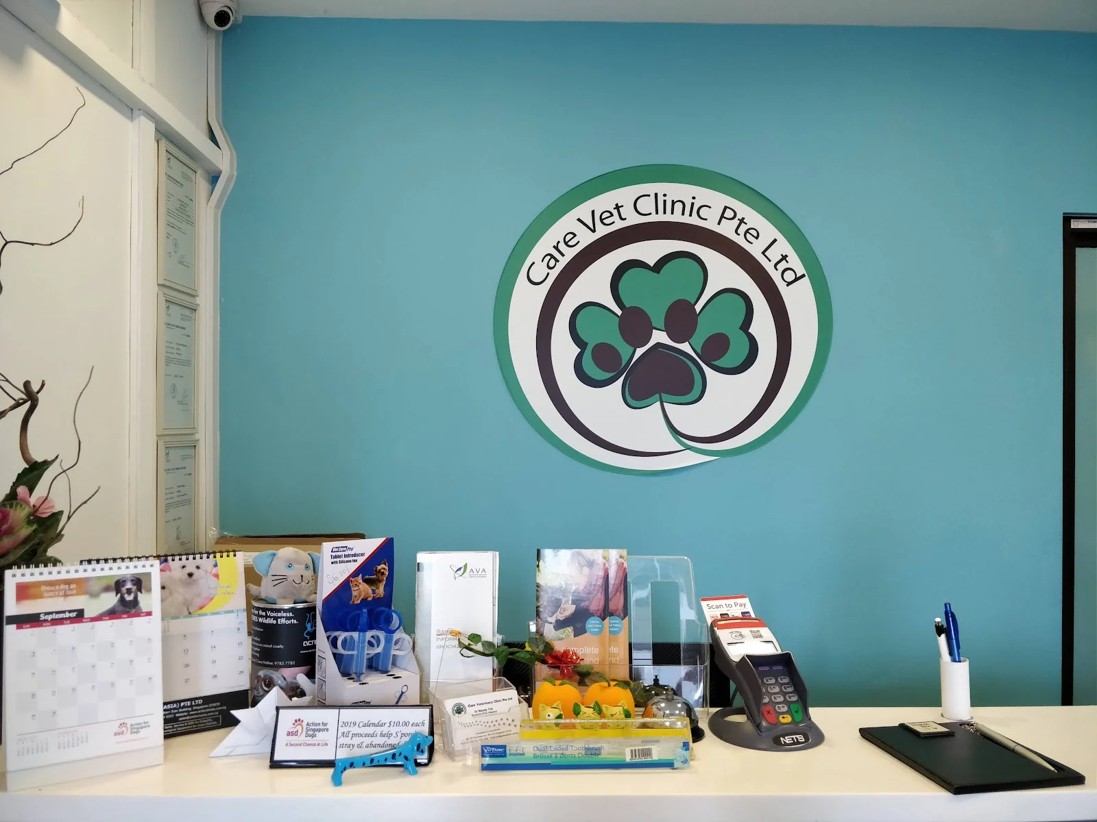 Exterior of Care Veterinary Pte Ltd in Toa Payoh.